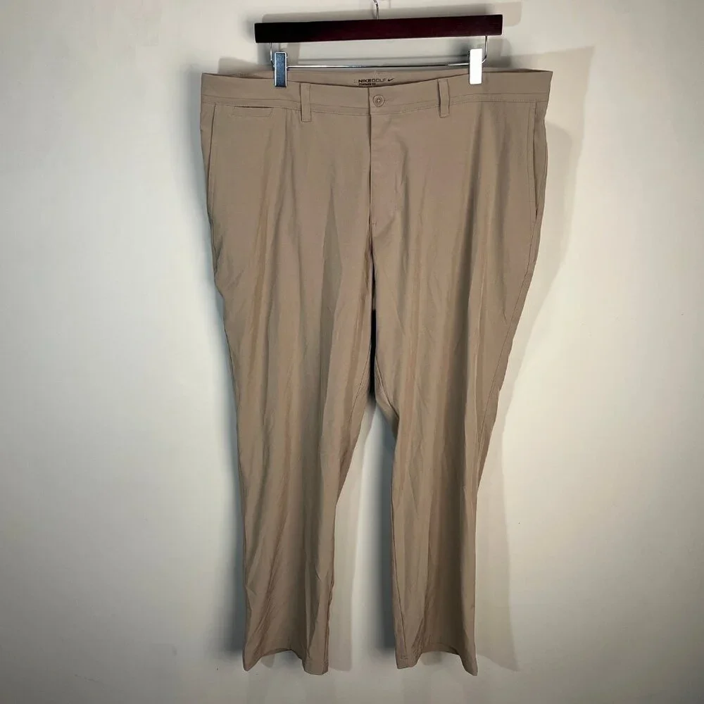 ⛳ Nike Golf Men’s Performance Pants 40x30 Tan Khaki Standard Fit 🏌️